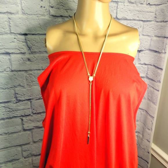 Kendra Scott Starla Necklace Gold Tone Pink White Iridescent Druzy Gem Y… - Picture 2 of 16